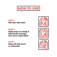 Khadi Organique Natural Herbal Strawberry Soap Pack of 4