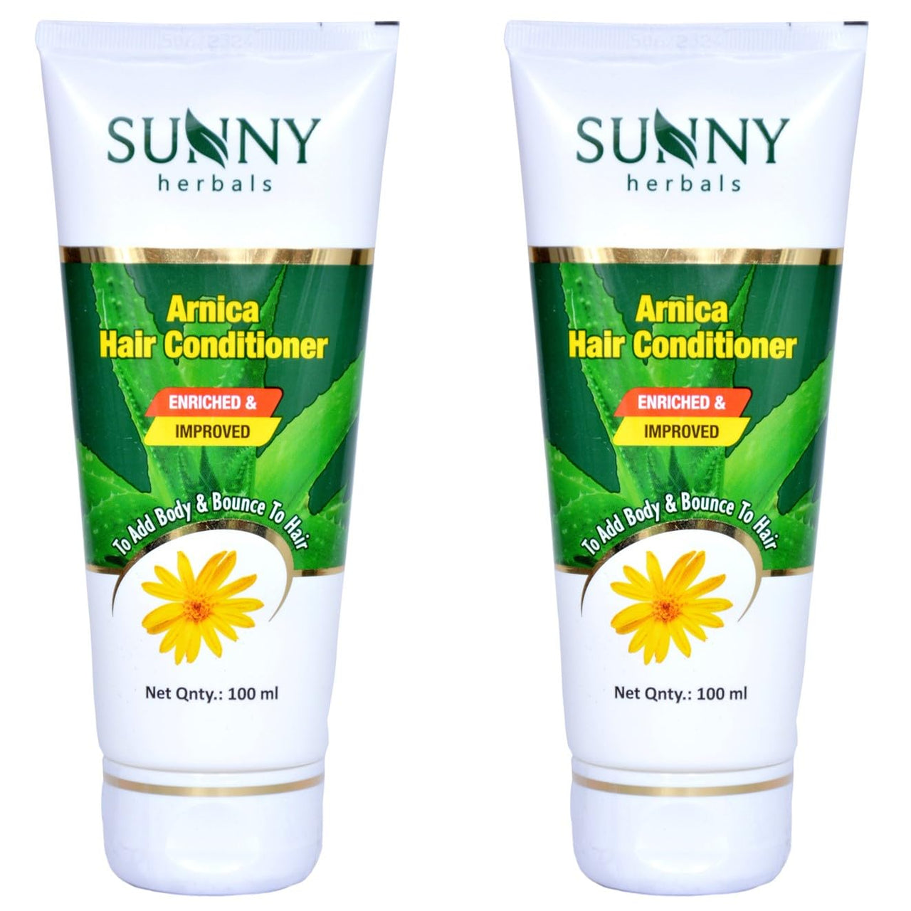 Sunny Herbals Arnica Hair Conditioner | Strengthens Hair & Protects From Everyday Damage | For Lustrous And Tangle Free Hair | 100 ml (Pack of 2)