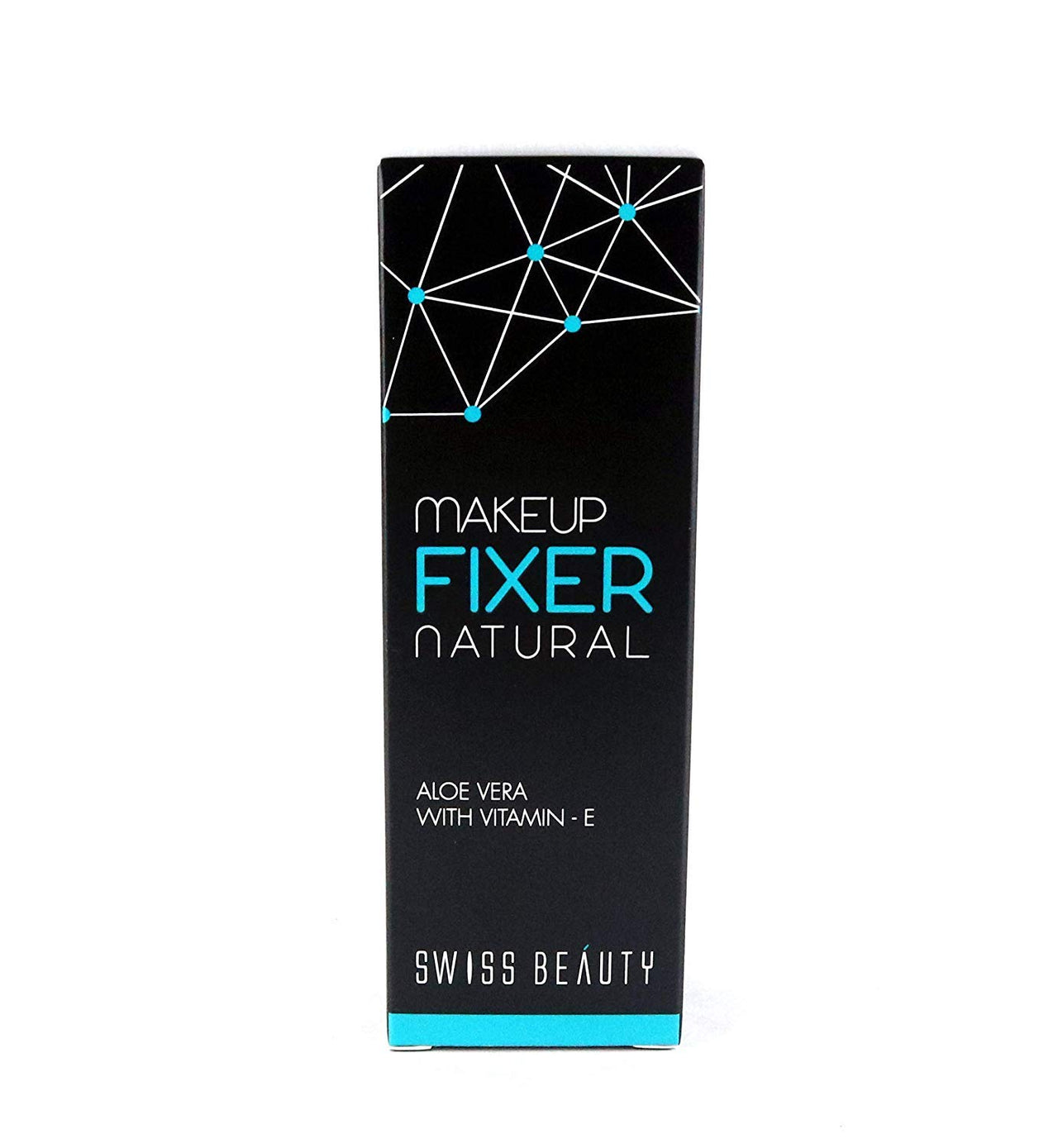 Swiss Beauty MakeUp Fixer Natural Aloe Vera with Vitamin-E, Face MakeUp, White, 50ml & Swiss Beauty Professional Liqiud Concealer, Face MakeUp, Light-Moyen, 5.6g