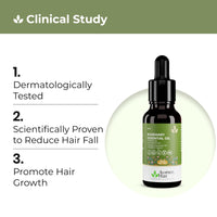 Avimee Herbal Rosemary Essential Hair Oil with Vit E & Nansyl | For Hair Growth & Hair Fall Control, Now Make Any Oil Hair Growth Oil | Clinically Approved Efficacy | 15ml