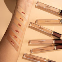 Charmacy Milano Concealer - 2 Correct & Cover Spots | Full Coverage & Lightweight Concealer| Jojoba Oil Nourished Concealer, 7 ML