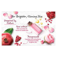 PEARS Naturalé Pomegranate Brightening Bathing Soap Bar, 125 g (Pack of 3) & Dove Deeply Nourishing Body Wash, 800 ml