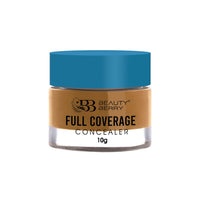 Beauty Berry Full Coverage Concealer, Easy to Blend, Ultra Lightweight & Long Lasting Concealer | Creamy Texture, Highly Pigmented, Waterproof Concealer for Face Makeup (CONTOUR-11, 1)