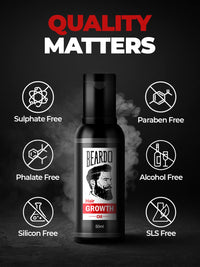 Beard Hair Growth Oil, 50ml & Mustache Growth Roll, 8 ml |Beard Oil for Uneven, Patchy & Fast Beard Growth |Oil for Stronger & Fuller |Boosts Mustache Hair Growth | Goodness of Almond & Coconut Oil