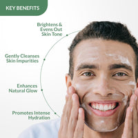 Fixderma Tomaglow Face Cleanser with White Tomato Extract, 2% Alpha Arbutin, 4% Niacinamide Tan Removal and Skin Brightening - 100 gm