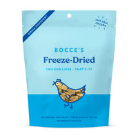 Bocce's  Bakery Freeze Dried Chicken Liver Treats for Dogs - All-Natural, Freeze-Dried Treats Made with One Ingredient, Made in The USA, 3 oz