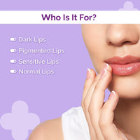 The Derma Co 1% Kojic Acid Lip Balm With Alpha Arbutin & Hyaluronic Acid - 4G (Pack Of 2) Treats Pigmentation|Lightens Dark Lips, Off White