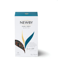 Newby Earl Grey Tea Bags | Premium Black Tea Blended With Natural Bergamot Flavor & Citrus Twist | Light and Refreshing | 25 pieces | 50 Grams