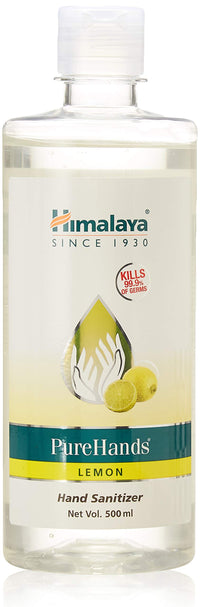Himalaya PureHands Hand Sanitizer (Lemon) - 500 ml