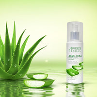 Jovees Herbal Aloe Vera Moisturising Lotion |With Sandal And Peach Extract |Nourishes, Heals and Hydrates Skin | For Oily & Sensitive Skin 100ml