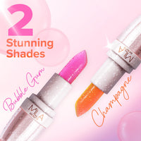 Mila Beauté Colour Switch pH Tinted Lip Balm | Hydrating Formula Enriched with Squalane & Rapeseed Oil I Brightens & Nourishes Dry | Pigmented Lips I Long Lasting Tinted Lip Balm for Soft Lips - (4.2g, Bubblegum)