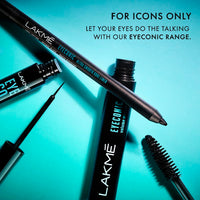 Lakmé Eyeconic Ultra Smooth Natural Kohl Liner Pencil, 1.2 G, Black