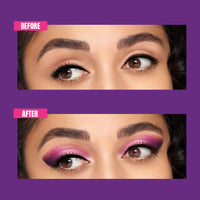 Lakmé Elle18 Shimmery Eyedrama Powder Palette 02Flirty, 1 Count,Multicolor