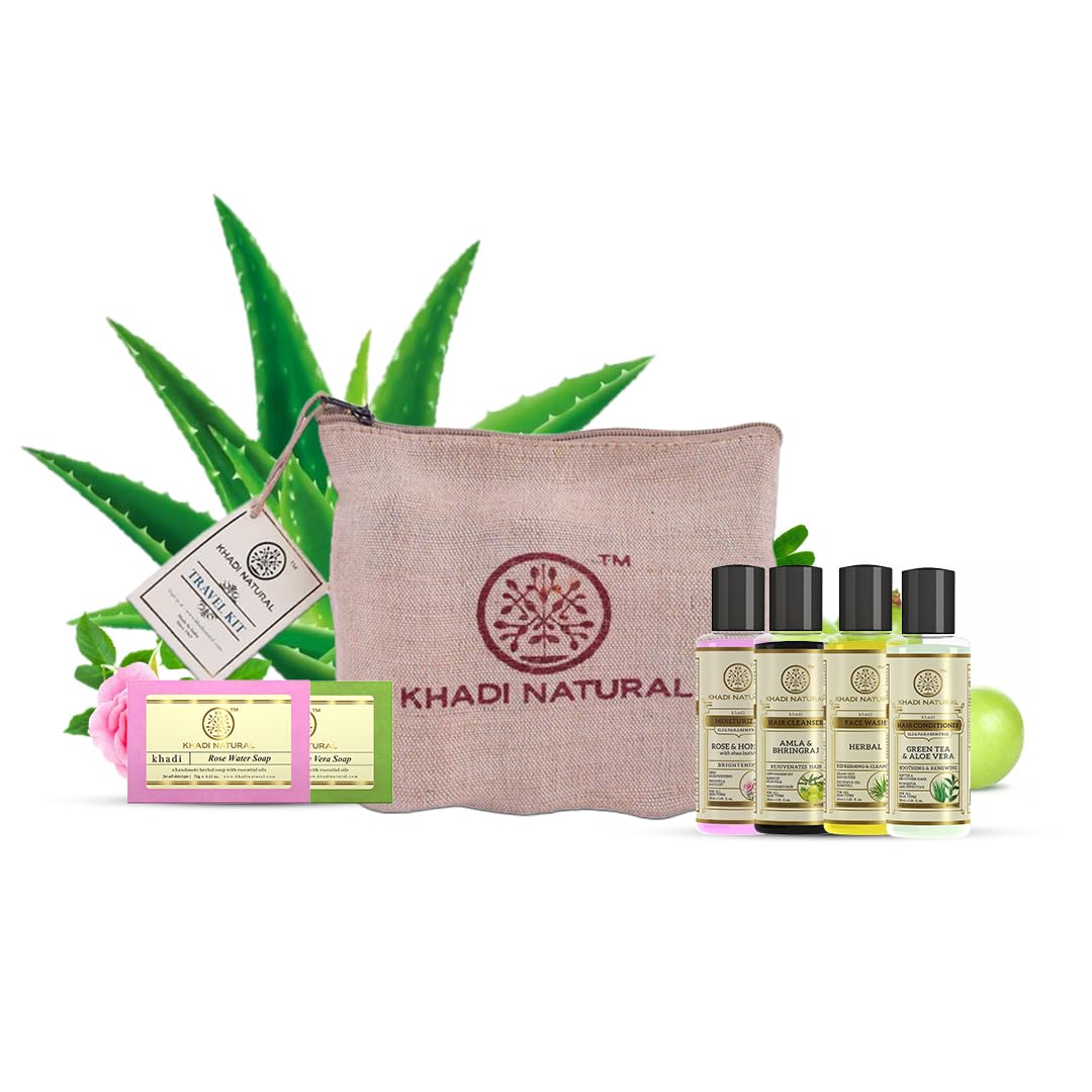 Khadi Natural Ayurvedic Rosemary Essential Oil, 15mlFor for Skin, Hair growth, Travel KitSkincare essentials on the goMix of skin and hair care essentialsLightweight and easy to carrySuitable for All
