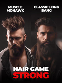 Beardo Stronghold Hair Wax For Men, 100 gm | Crystal Hair Wax with Aloe Vera & Castor Oil | Hair Wax Men | Hair Styling Wax for Glossy Finish & Shine | Strong Hold Hair Wax