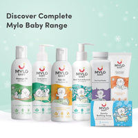 Mylo Baby Body Lotion 200ml Pack of 2 | Made Safe Certified | Dermatologically Tested | Long Lasting 24 Hours Moisturization | Soothes Dryness