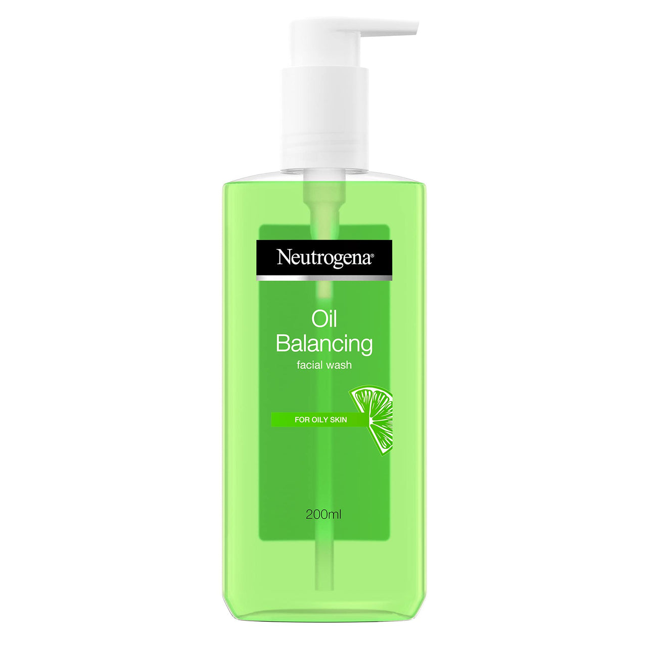 Neutrogena Oil Balancing Facial Wash with Pump 200ml-Imported