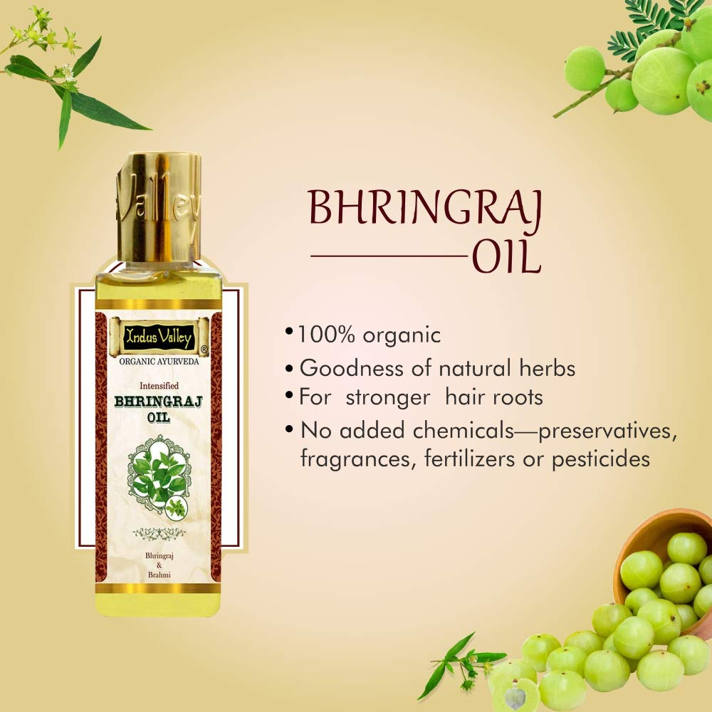INDUS VALLEY Bhringraj Oil - (100ml)