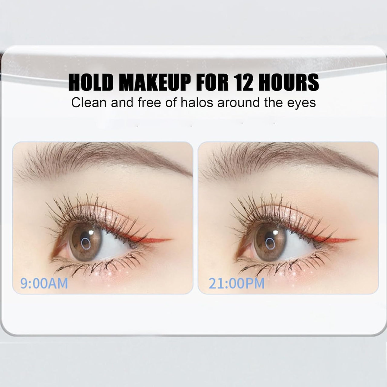 Luxenwell 3D Curling Eyelash Mascara | Lash Extension Safe Makeup Long Lasting Waterproof Iron Mascara For Thickening Softer Fuller Lashes