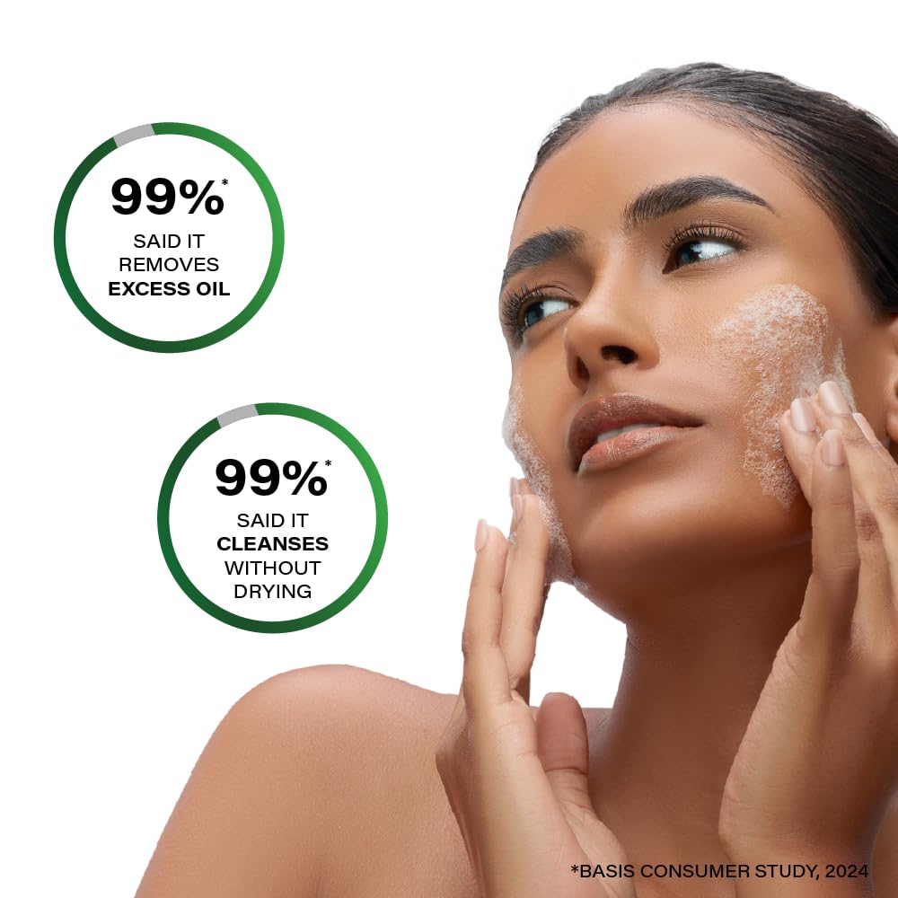 Novology Acne Deep Clearing Cleanser with Thymol+Terpineol| Face Wash for Acne,Whiteheads,Blackheads| Gentle, Non-Drying Formula, Suitable for Sensitive skin| 150ml