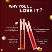 Colorbar Sindoor, Red, 3.8ml | Smudge proof formula | Long lasting