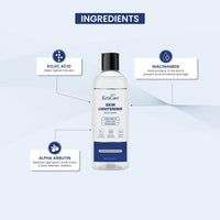 Kozicare Soap Skin Lightening Body Wash Gel | Alpha Arbutin, Niacinamide & Kojic Acid Body Wash | Helps Reduces Pigmentation, Dark Spots & Uneven Skin Tone | Body Wash for Men & Women - 300 Ml (Pack of 3)