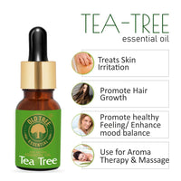 Old Tree 100% Pure & Natural Tea Tree Essential Oil for Skin, Diffusers, Hair, Body, Acne, & Nail care | Premium Therapeutic Grade Tea Tree Oil for Aromatherapy, Stress relief - 30 ml