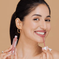 Mamaearth Feather Light Liquid Matte Lipstick with Coconut & Vitamin E for 16-Hour Long Stay (Weightless & Non-Drying) - 01 Nude Rose - 3.5 ml