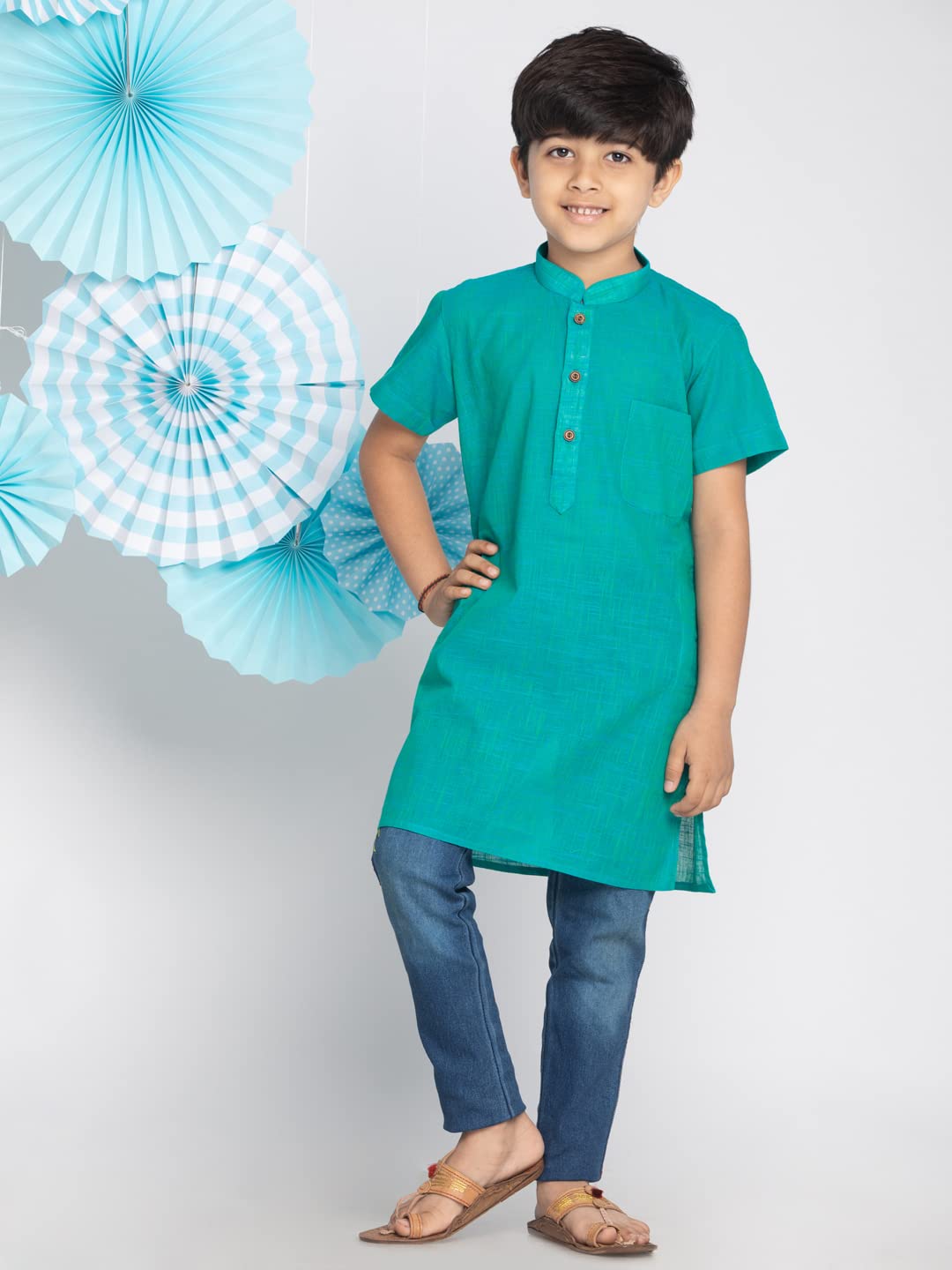 VASTRAMAY Boys' Ethnic Kurta
