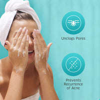 Dermafique Acne Avert Cleansing Mousse, 150 ml - for Acne Prone Skin- Suits Oily and Dry Skin - Foaming Face Wash with Salicylic acid - Cleanses Pores and Clears Out Excess Sebum - Paraben Free, SLES-free- Dermatologist Tested