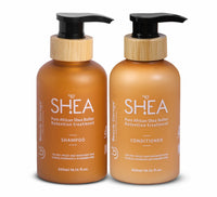 Beauty Garage African Shea Butter Shampoo and Conditioner for Women | Sulfate-Free Shampoo and Conditioner Hair Care Combo for Dry & Color-Treated Hair (Pack of 2)