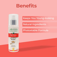Jovees Herbal Sunscreen Fairness Lotion SPF 25 | For Oily, Sensitive | Light Weight, Non Greasy, Quick Absorbing | Protects from Tanning & Uneven Skin Tone |Paraben And Alcohol Free | 100ml