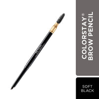 Revlon Colorstay Brow Pencil, Soft Black, 1.6g