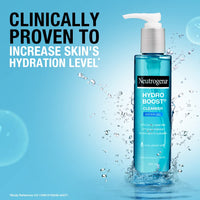 Neutrogena Hydro Boost Water Gel Cleanser, Transparent, 145 ml (26829085)