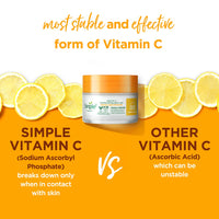 Simple Protect N Glow Vitamin C Moisturising Glow Gel| With Yuzu Lemon| For all Skin Types| No Colour, Perfume| No Harsh Chemicals & Parabens| Tested on Sensitive Skin, 40g