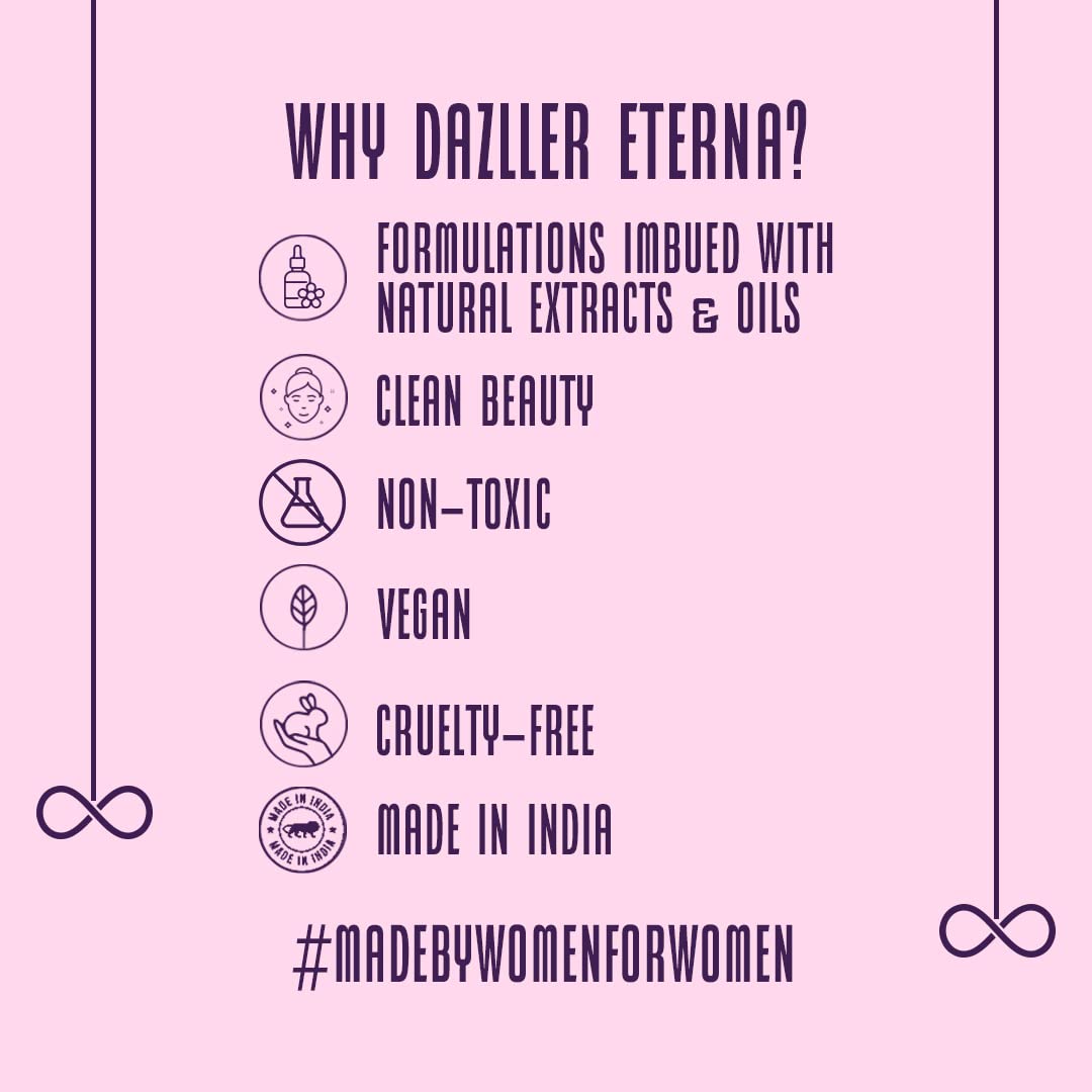 Dazller Eterna Classic Care Hydrating Cream, 100g - Deep nourishment with Vitamin B5 & Vitamin E, Penetrates deep, Absorbs Quick, Intense hydration with Jojoba oil and Kokum butter