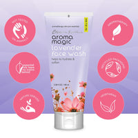 Aroma Magic Lavender Face Wash| Hydrates & Softens Skin| with Orange Extracts & Rose Essential Oil |Dry Skin –100ml Pack of 1