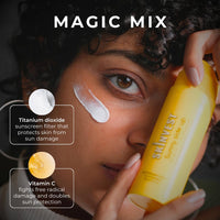 Skinvest Sunny Side Up Ultra Lightweight SPF 50+ PA ++++ Sunscreen 50ml For Men & Women, Protects From Sun Damage, Broad Spectrum UVA/UVB Protection, Non Greasy, Non Sticky, No White Cast, Suitable For All Skin Types