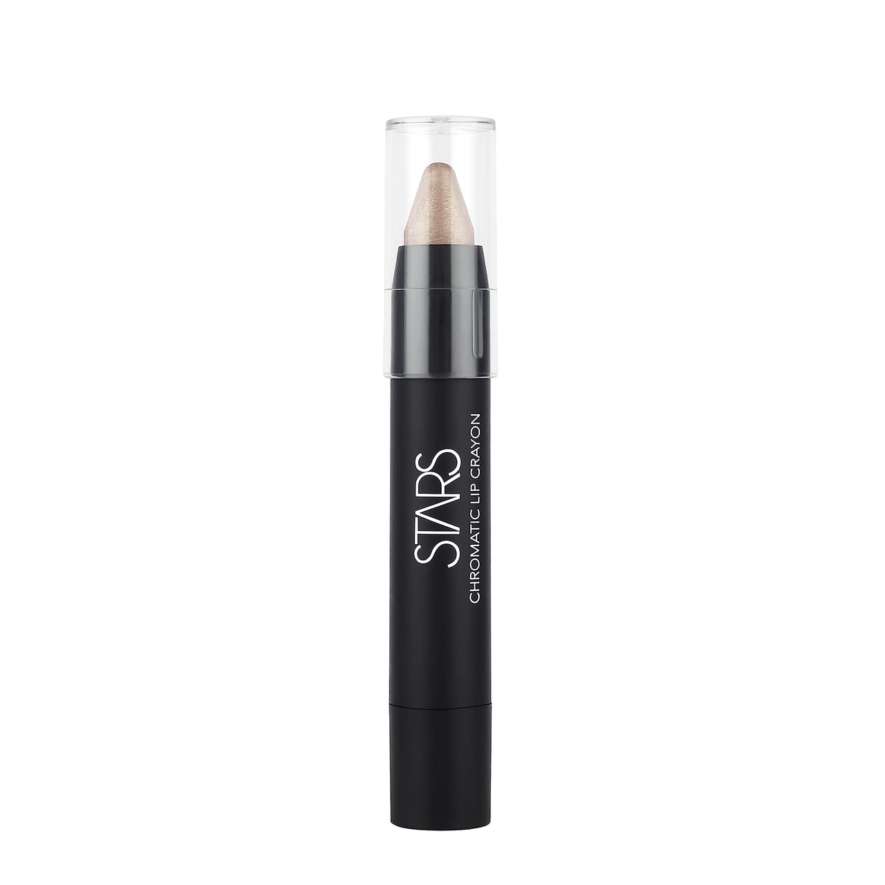 Stars Cosmetics Chromatic Lip Crayon Lipstick Rich Pigmentation Highlighting Moisturizing cream Shiny Light Weight Long Lasting Non Sticky Waterproof for All Skin Types for Girls Women (Pearly) 3.5g