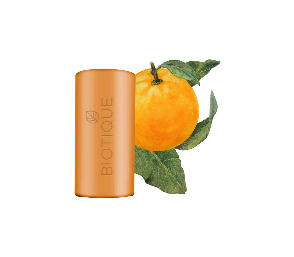 Biotique Almond Oil Nourishing Body Soap, 150g & Bio Orange Peel Revitalizing Body Soap, 150g