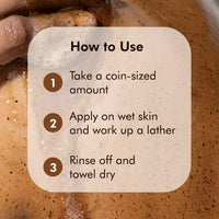 mCaffeine Exfoliating Espresso Coffee Body Wash with Natural AHA | Tan Removal Body Wash for Soft & Smooth Skin | Energizing mCaffeine shower gel for Men & Women | Shower gel | 300ml in Coffee Cup