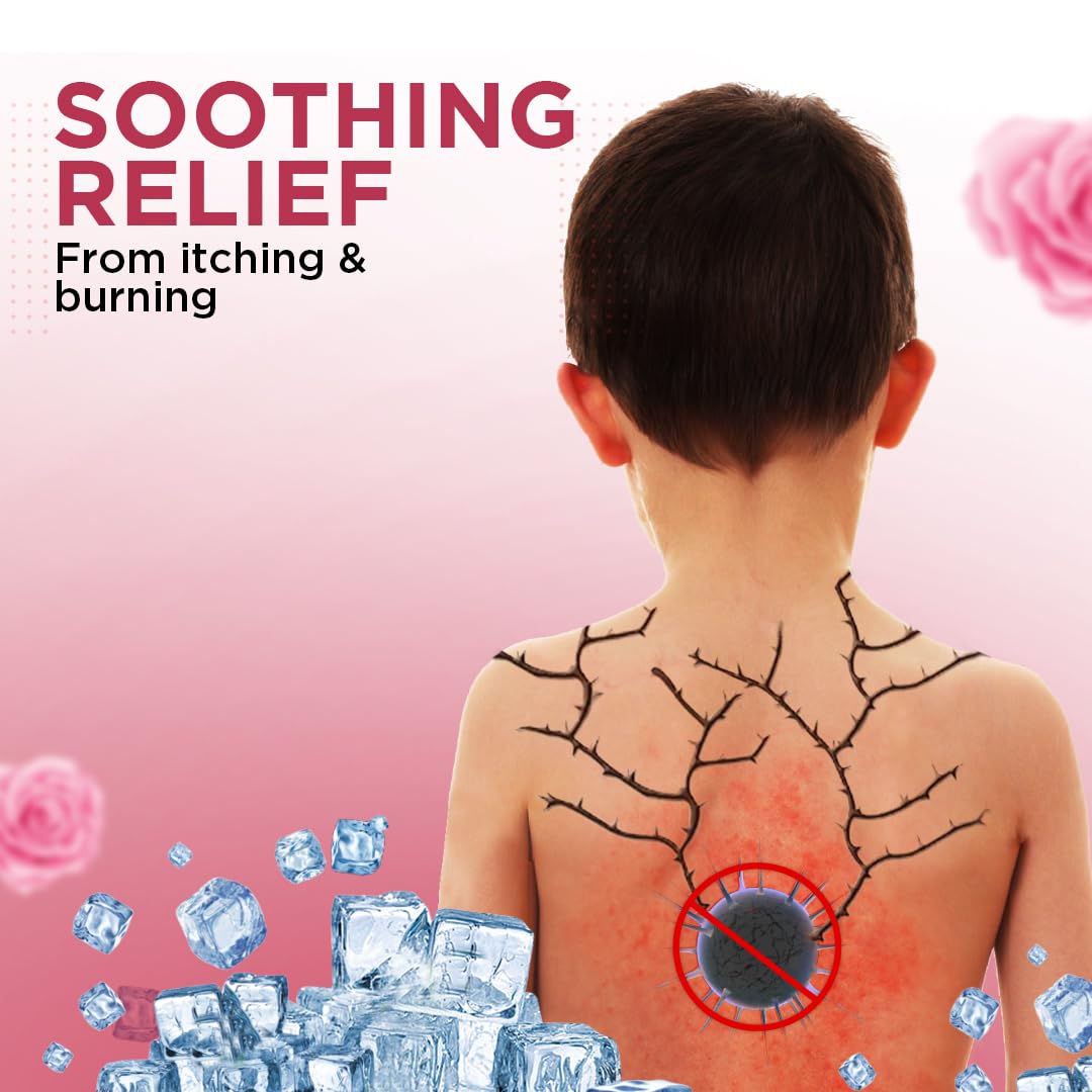 Candid Prickly Heat Powder With Rose | 120 Gm