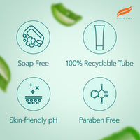 Himalaya Moisturizing Aloe Vera Face Wash 200ML (Pack of 2)