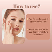 Lakyou Beauty Mousse Primer Foundation | 3in1 Perfect Base | Lightweight | Long Wear | 30ml (02(Soft Ivory), 30ml)