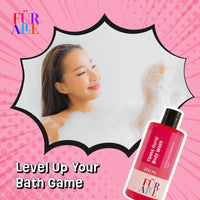 FurAlle Teens Floral Body Wash 300ml | Natural Bodywash with Aloe Vera, Oriental Lily, Nutmeg, Oats & Berry | Gentle & Natural Daily Shower Gel for Kids | Fresh, Refreshing Bodywash For Boys & Girls