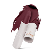 Juice Kiss Sensation Lipstick with Goodness of Bio Retinol, UV Protection & Long lasting Lipstick (Maroon Magnet - M13)