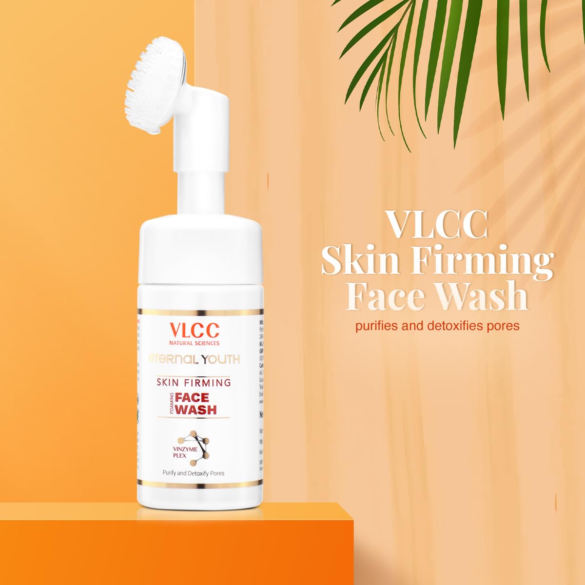 VLCC Eternal Youth Skin Firming Face Wash - 100ml | Pore Cleansing & Detoxifying | With Vinzyme Plex, Vitamin E & Aloe Vera | Helps Soothe & Repair Skin | Helps Control Acne & Remove Dead Skin.