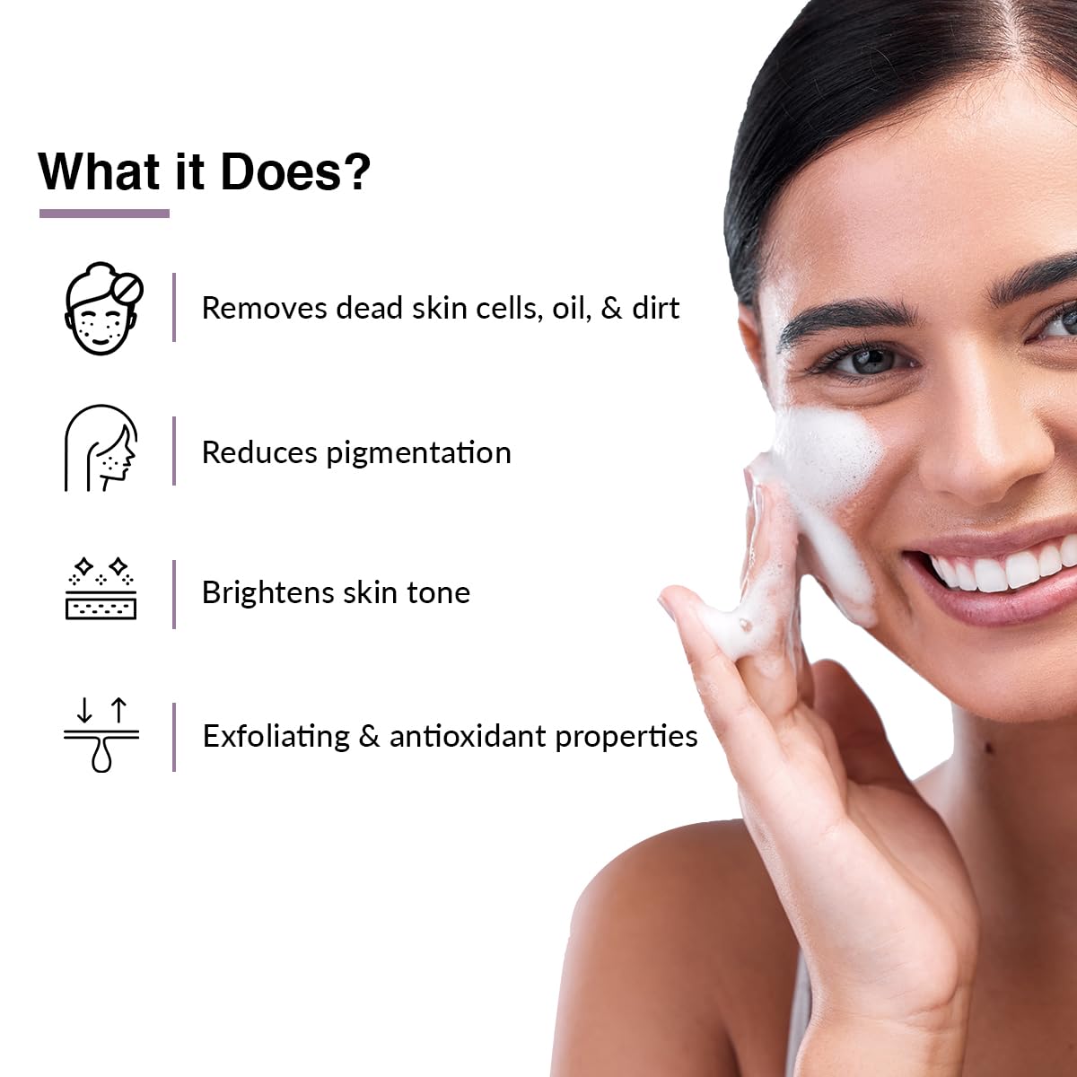 Fixderma Kojic Acid Soap, Epifager Soap | Skin Brightening & Skin Lightening Soap | Reduces the appearance of dark spots and melasma, Non-drying and non-comedogenic formulation - 75gm