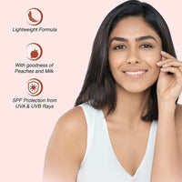 Lakmé Peach Milk Lotion Moisturizer Spf 24 Pa++, 200Ml & Lakmé Absolute Perfect Radiance Skin Lightening Light Creme All Skin, 50G