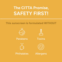 CITTA Invisible Sunscreen Serum SPF 50 PA++++ For Women & Men | No White Cast For All Skin Types | Rice Water & Bisabolol Sunscreen Serum | Hydrating & Non-Greasy | 30 ml